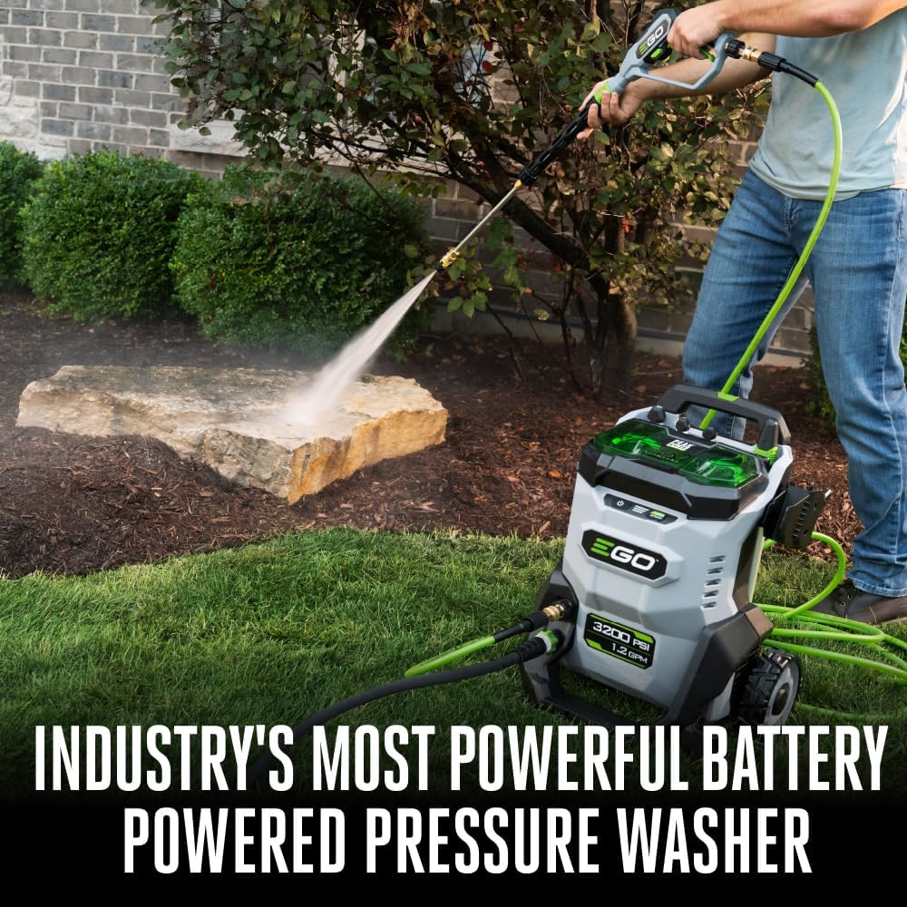 2026 Electric Pressure Washer 3200 PSI Power Washer Battery and Charger Not Included - HPW3200