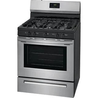 2026 NewFrigidaire 30 inch (76 cm) wide freestanding 5-burner stainless steel gas hob FCRG3052AS