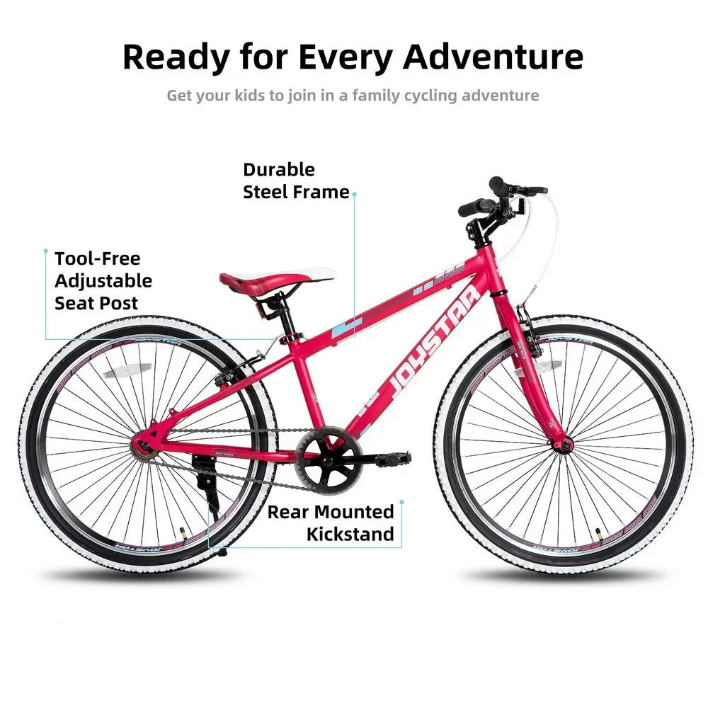2026 20-Inch/24-Inch Kids Mountain Bike, Single-Speed Bicycle