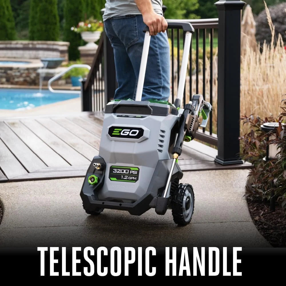 2026 Electric Pressure Washer 3200 PSI Power Washer Battery and Charger Not Included - HPW3200
