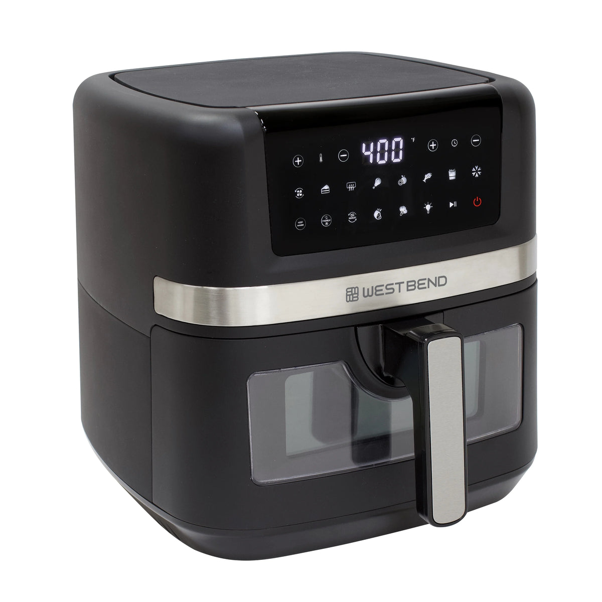 2026 West Bend 7QT Air Fryer with 13 One-Touch Presets, in Black (AFWB7QBK13)
