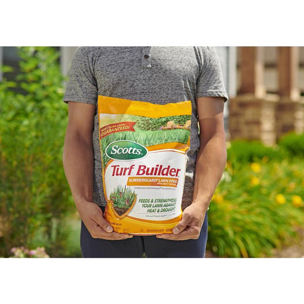 2026 Turf Builder SummerGuard Insect and Grub Control Lawn Food For All Grasses 5000 sq ft