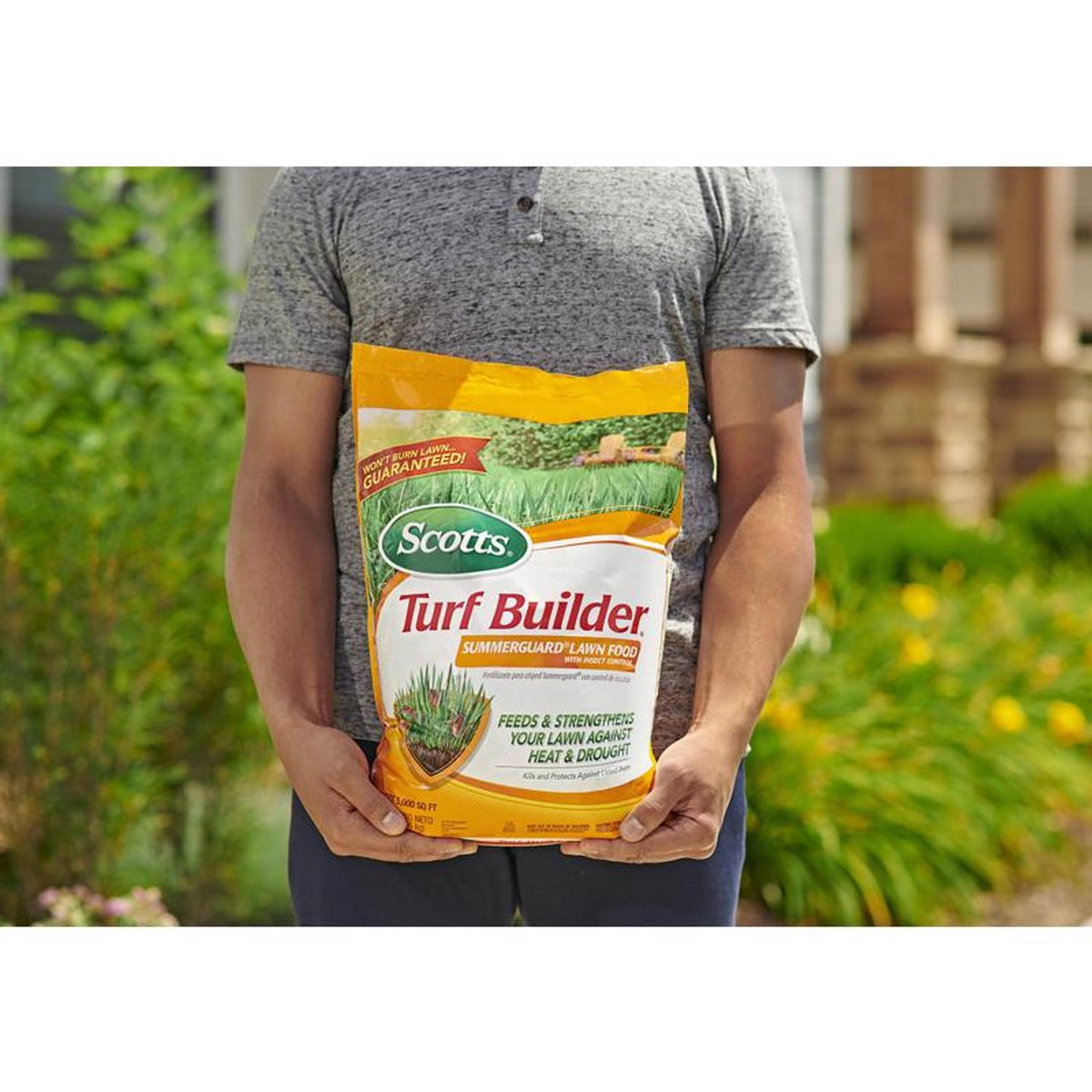 2026 Turf Builder SummerGuard Insect and Grub Control Lawn Food For All Grasses 5000 sq ft