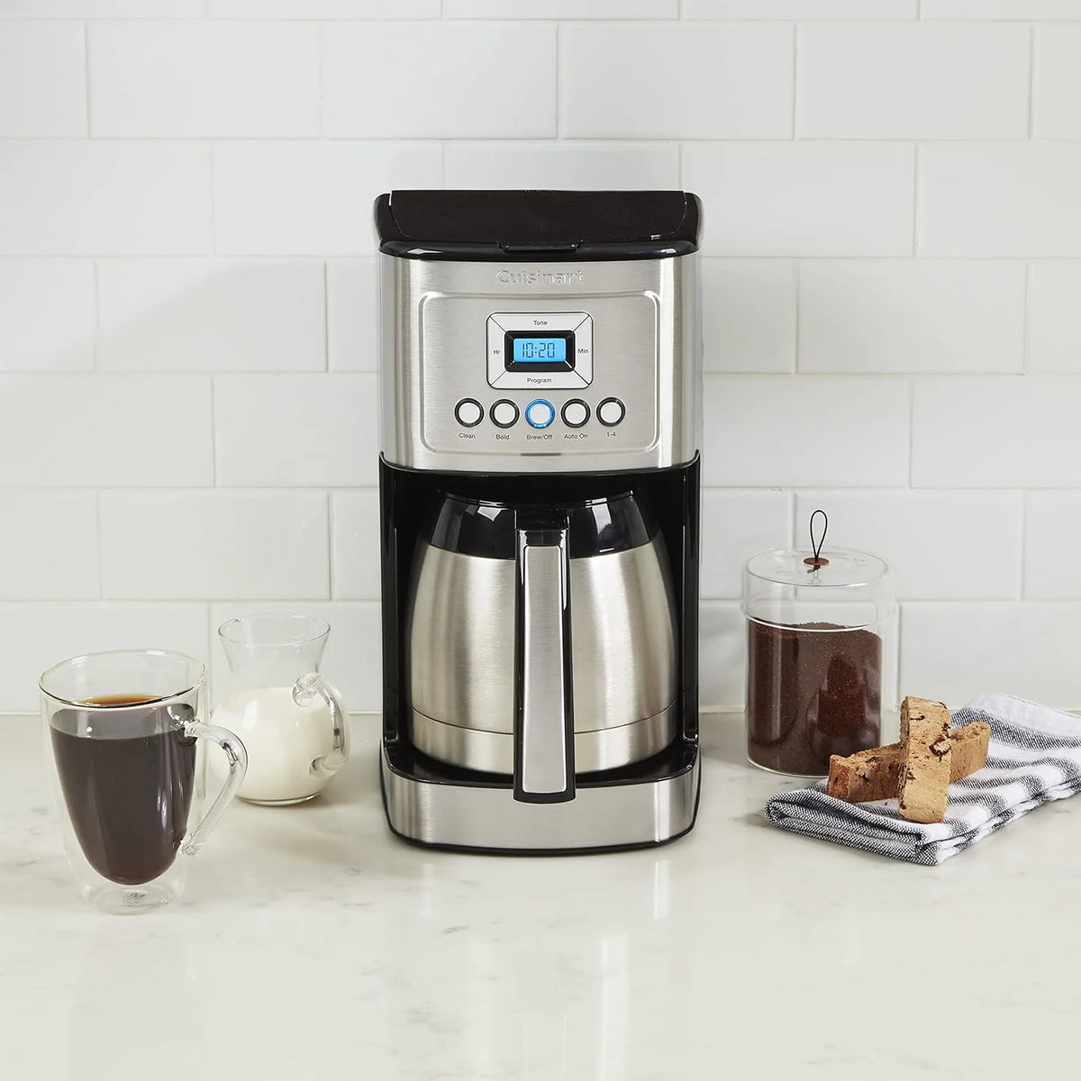 2026 Open Box Stainless Steel Coffee Maker 12-Cup Thermal DCC-3400FR - Silver