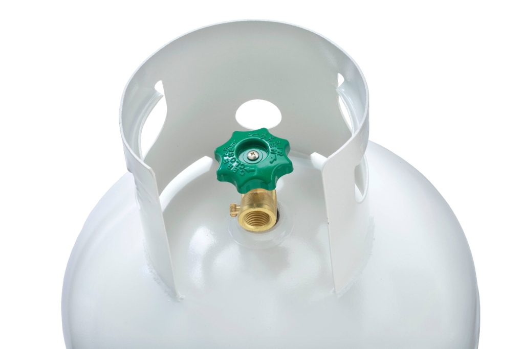 2026 100 lb Steel Propane Cylinder with OPD Valve, DOT Approved, Rust-Resistant, for Grills & Heaters
