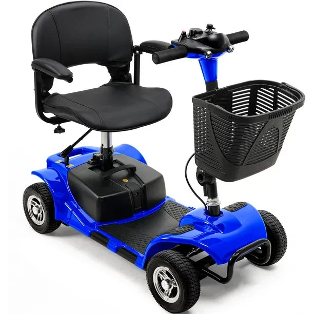 2026 4-Wheel Scooter, Portable & Lightweight, 14-Mile Range, Model A898