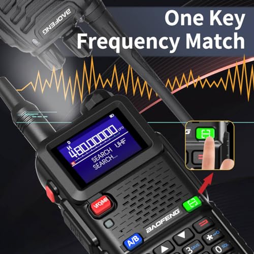 2026 Ham Radio Baofeng Radio Long Range AR-5RM 10W Handheld NOAA Emergency Weather Radio 999CH Rechargeable Walkie Talkies with Programming Cable,USB-C Charging for Survival Gear Hunting Camping,2 Pack