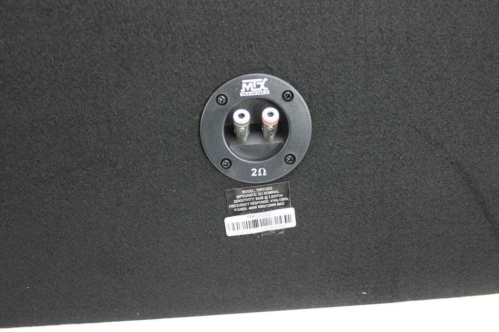 2026 12" Dual Loaded Car Subwoofer w/Sub Box, Amplifier, & Wiring Kit