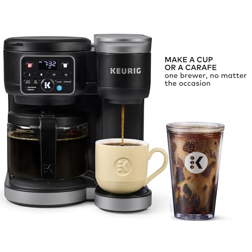 2026 K-Duo Hot & Iced Single Serve & Carafe Coffee Maker, MultiStream Technology, 72oz Reservoir (Gen 2)