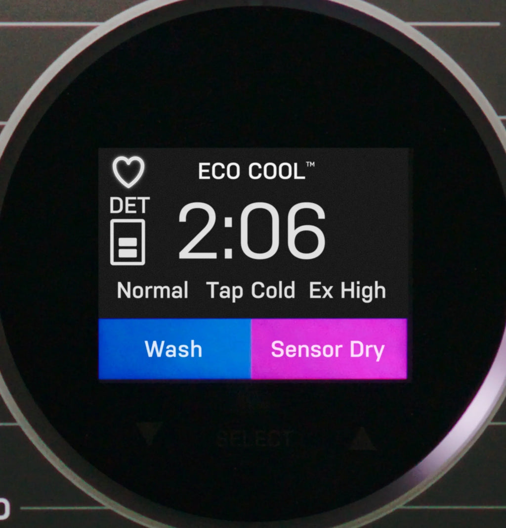 2026 NewProfile 4.8 cu. ft. UltraFast combination washer-dryer with ventless heat pump technology in Carbon Graphite