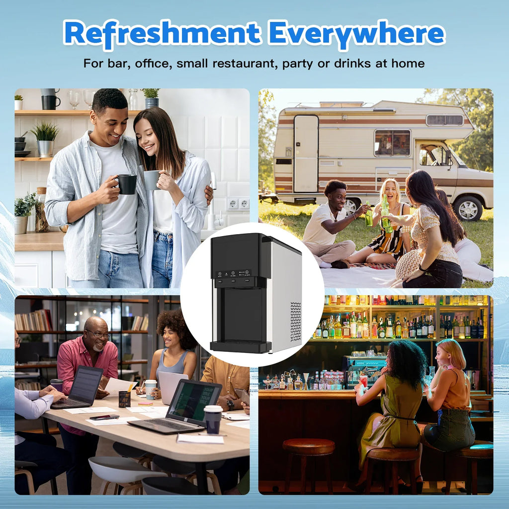 2026 3-in-1 Ice Maker with Cold Water Dispenser