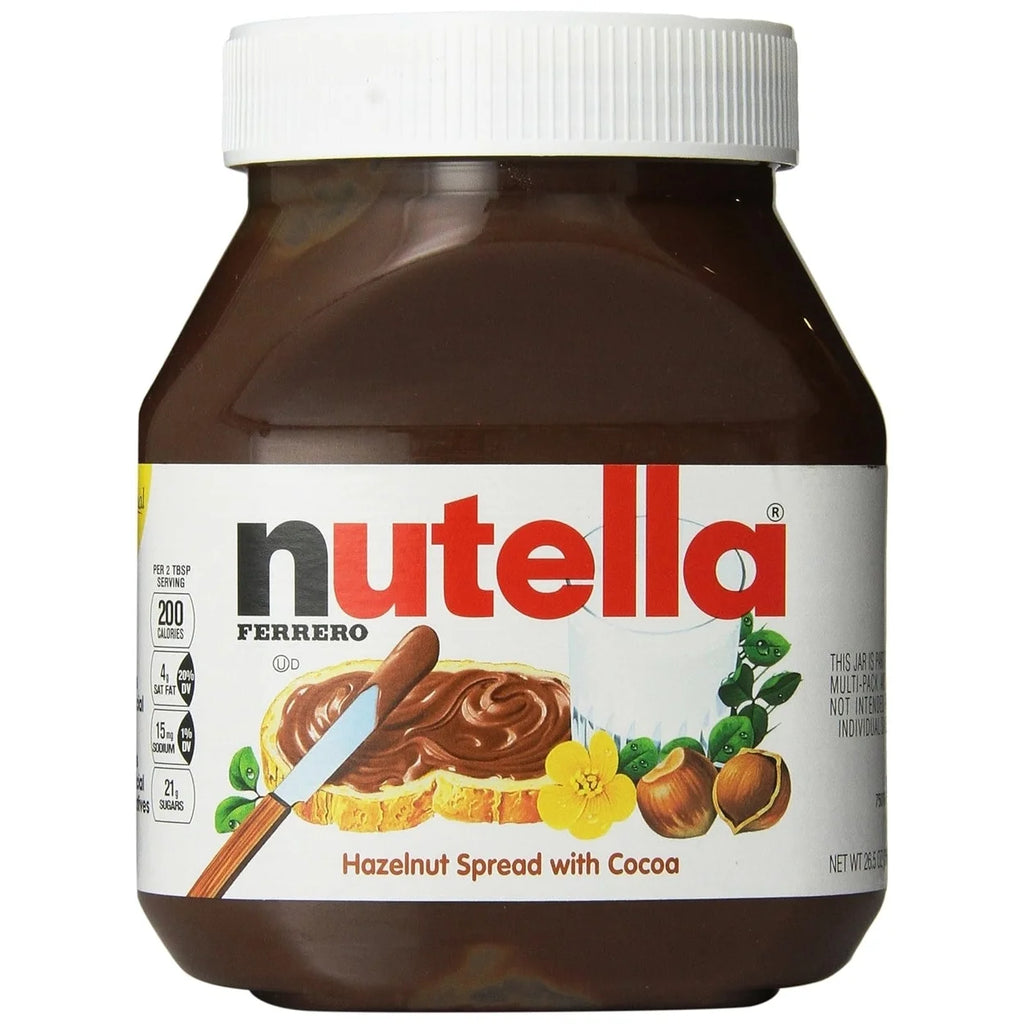 2026 Nutella Twin Pack 26.5 Ounce Jars (Pack of 2)