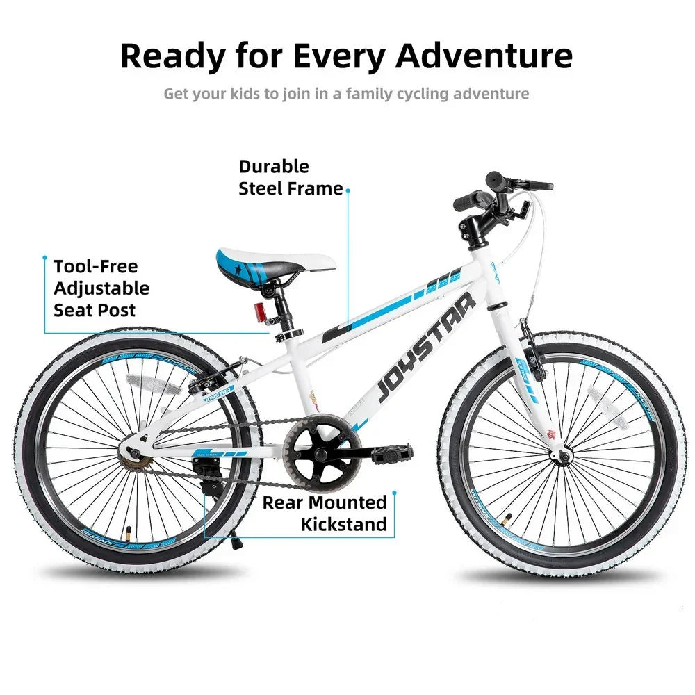 2026 20-Inch/24-Inch Kids Mountain Bike, Single-Speed Bicycle