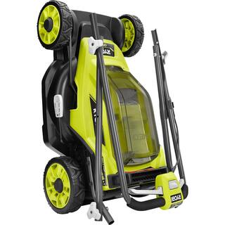 2026 ONE+ 18V 13 in. Cordless Battery Walk Behind Push Lawn Mower with 4.0 Ah Battery and Charger P1180