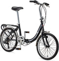 2026 Schwinn Loop Adult Folding Bike for Men and Women, 20-inch Wheels, 7-Speed Drivetrain