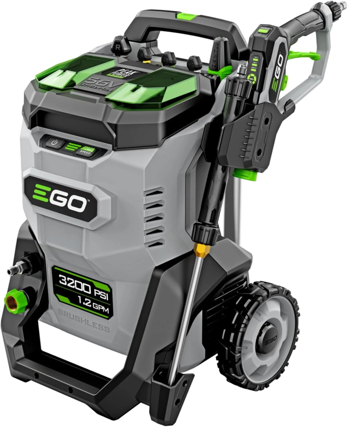2026 Electric Pressure Washer 3200 PSI Power Washer Battery and Charger Not Included - HPW3200