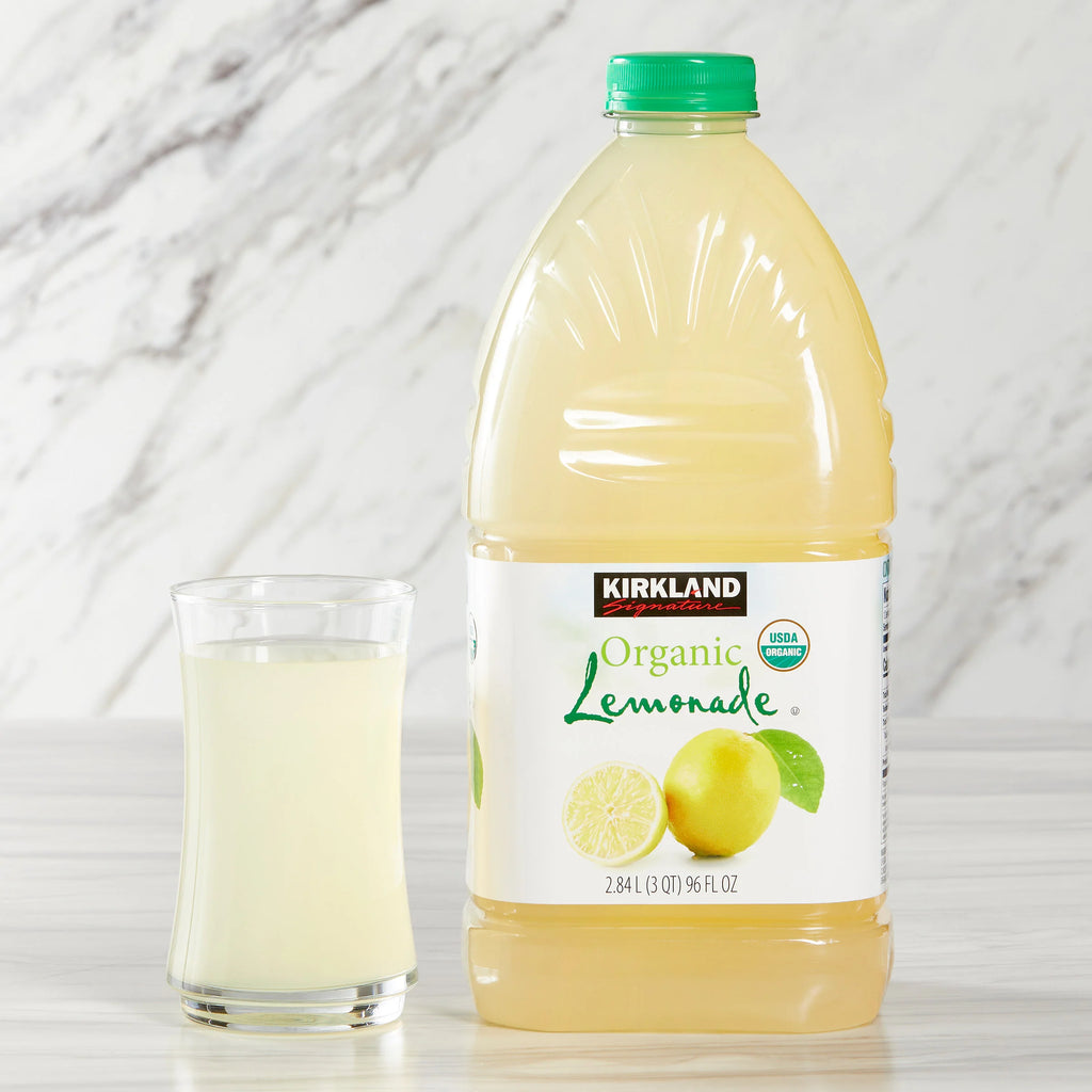 2026 NewKirkland Signature, Organic Lemonade, 96 fl oz, 2-count