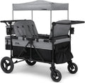 2026 NewJeep Wrangler Deluxe 4-seater stroller by Delta Children Premium Quad stroller