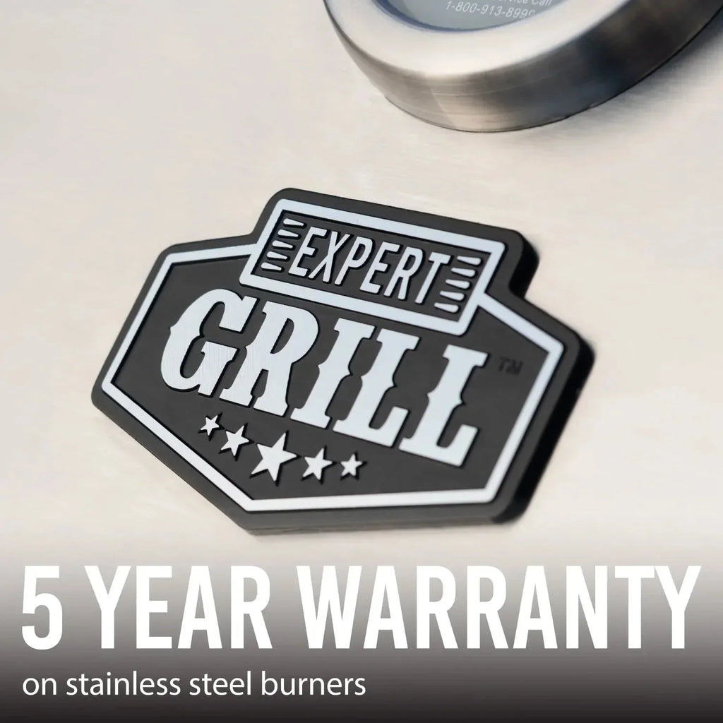 2026 5-Burner Propane Gas Grill with Side Burner