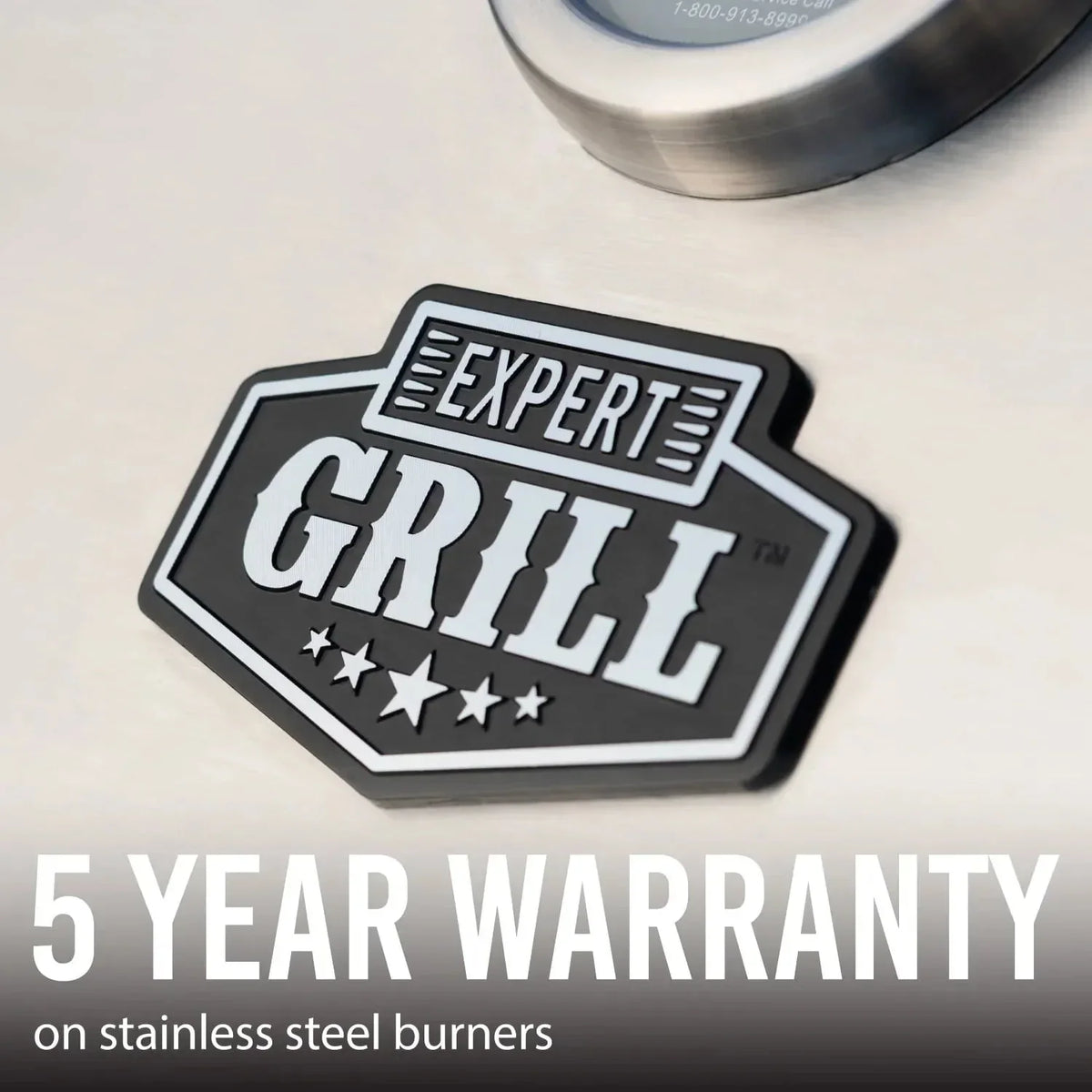 2026 5-Burner Propane Gas Grill with Side Burner