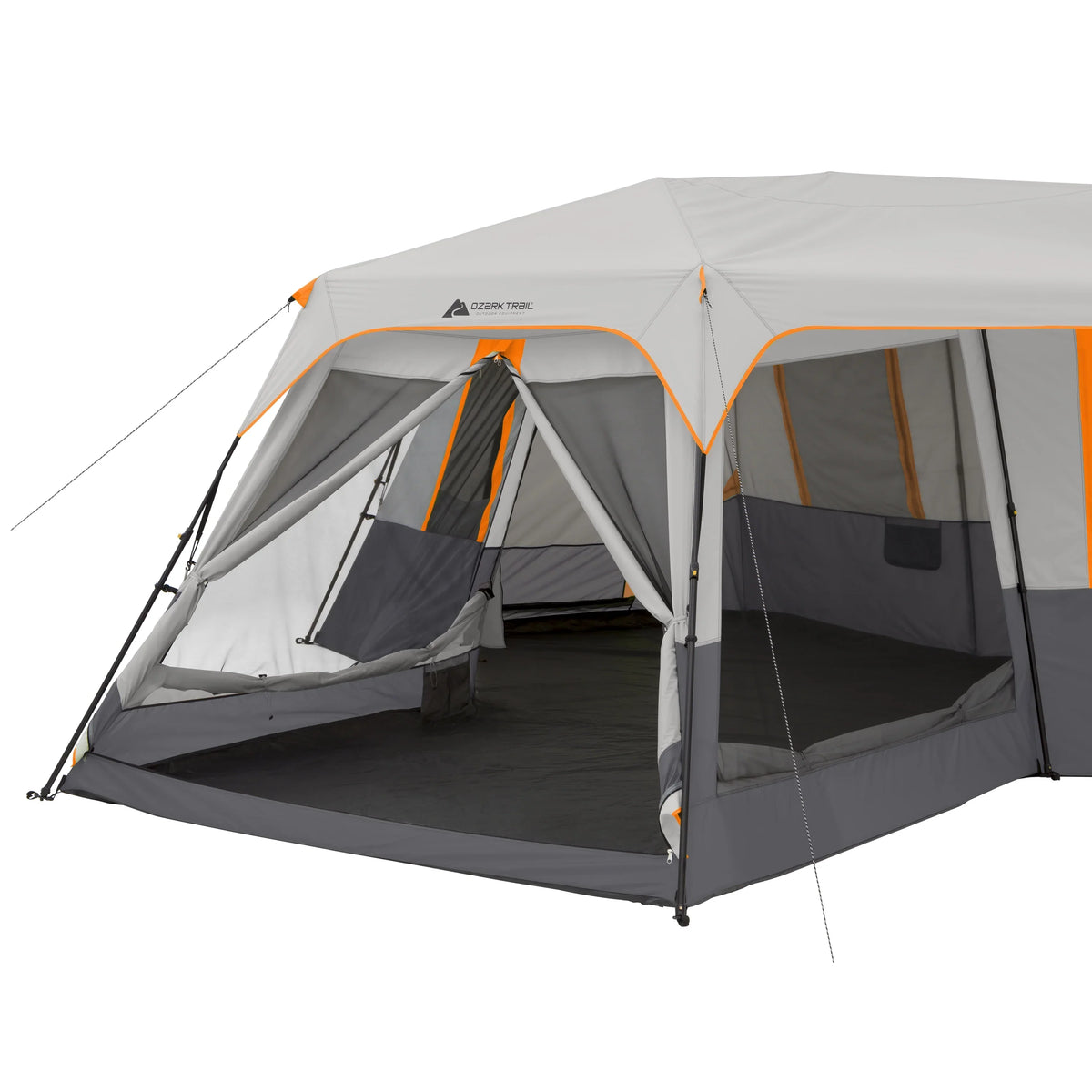2026 NewOzark Trail 20' x 18' 12-Person 3-Room Instant Cabin Tent with Screen Room, 56.5 lbs