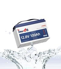 2026 12V 100Ah TM LiFePO4 Marine Battery with Low-Temp Protection, 100A BMS, 15000+ Cycles – Lithium Iron Phosphate Battery for Trolling Motors, Yacht, Boats, RVs, Camping and Off-Grid Power 1 Pack