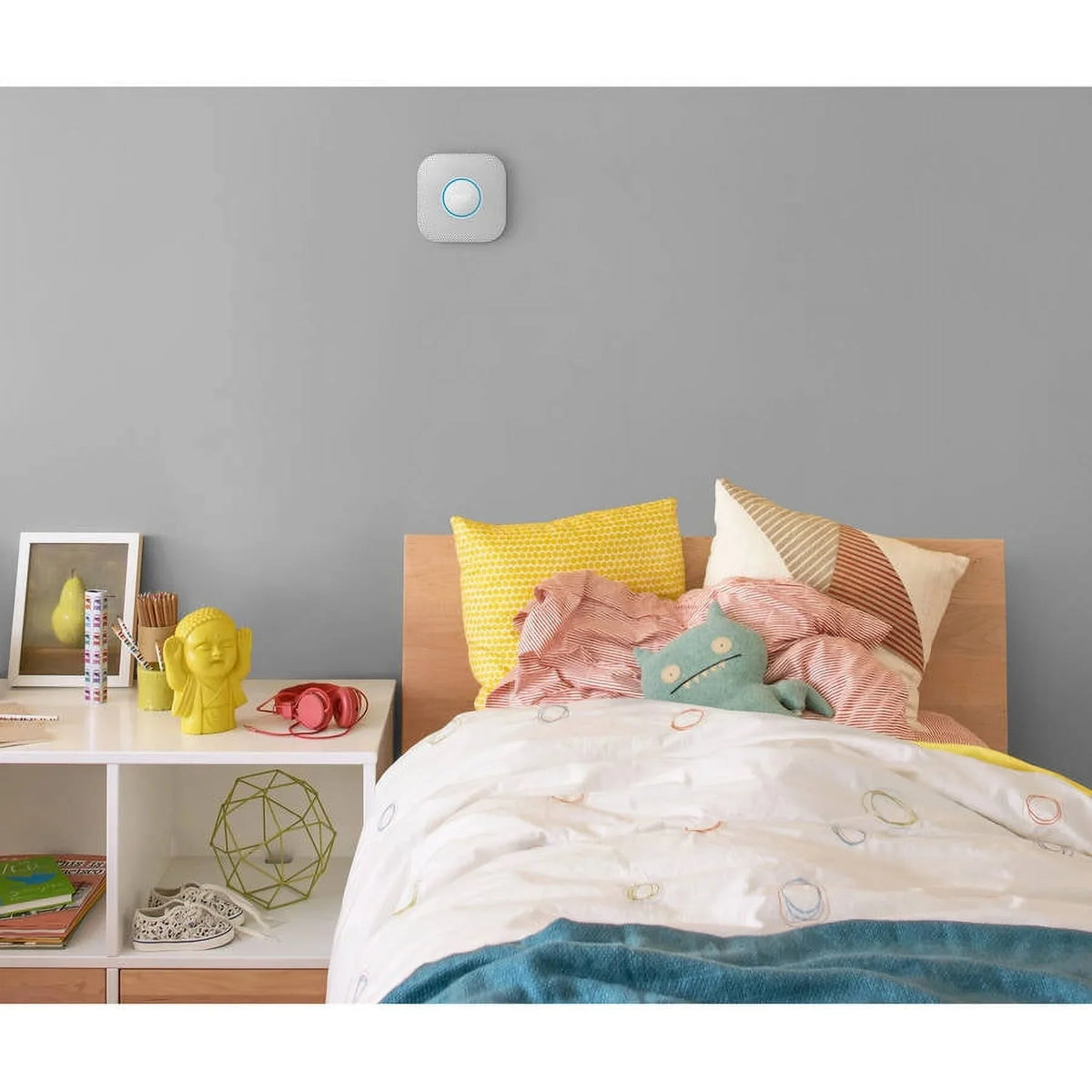 2026 NewGoogle S3003LWES, Nest Protect Wired Split-Spectrum Sensor Smoke Alarm