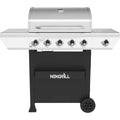 2026 Nexgrill 5-Burner Propane Gas Grill in Stainless Steel with Side Burner and Condiment Rack -sku-1004670969