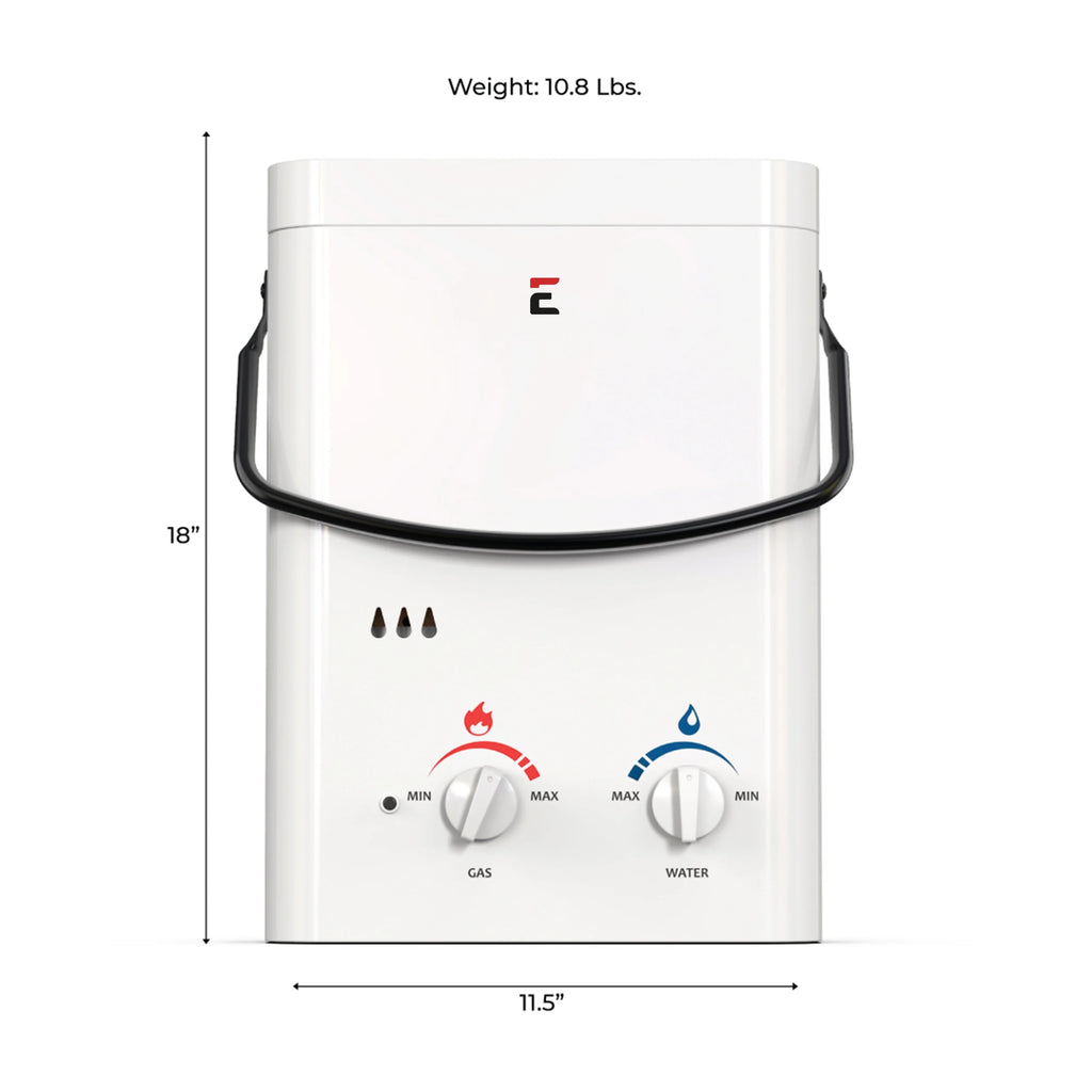 2026 Eccotemp L5 1.5 GPM Portable Outdoor Liquid Propane Tankless Water Heater