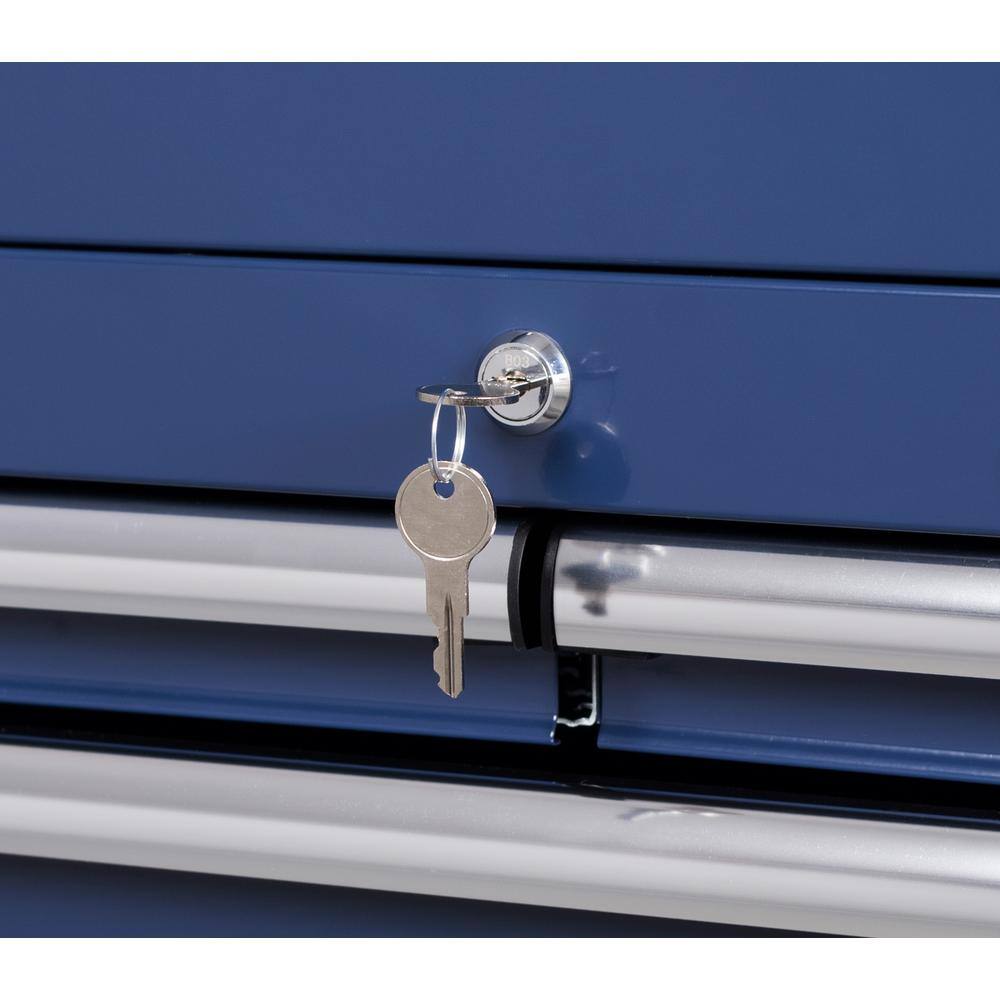2026 27 in. 10-Drawer Blue Tool Chest Combo H27CH5TR5BLU