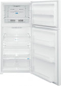 2026 20 Cu. Ft. Top Freezer Refrigerator White, EvenTemp Cooling, Spacious Interior