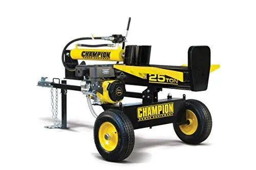 2026 100251 25-Ton Horizontal/Vertical Full Beam Gas Log Splitter with Auto Return