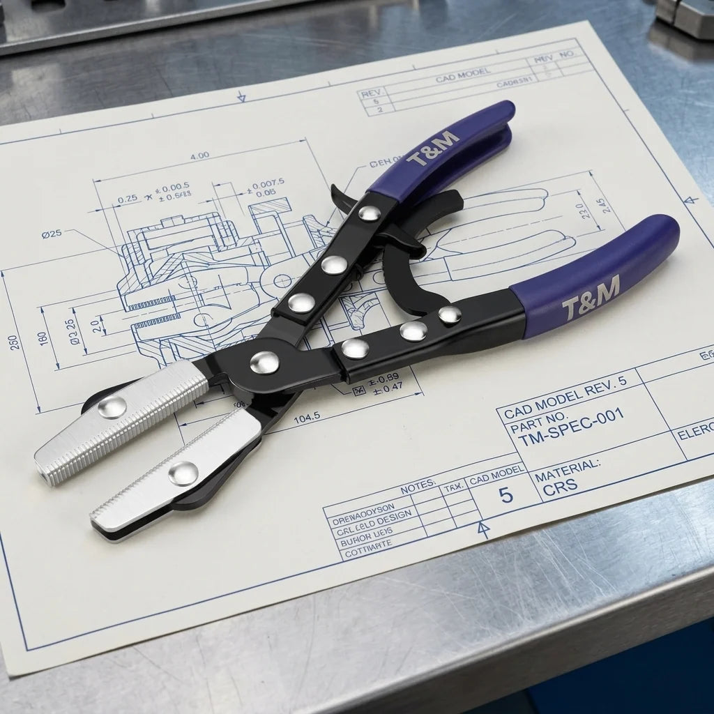 2026 3-Piece Ratcheting Hose Pinch Pliers Set