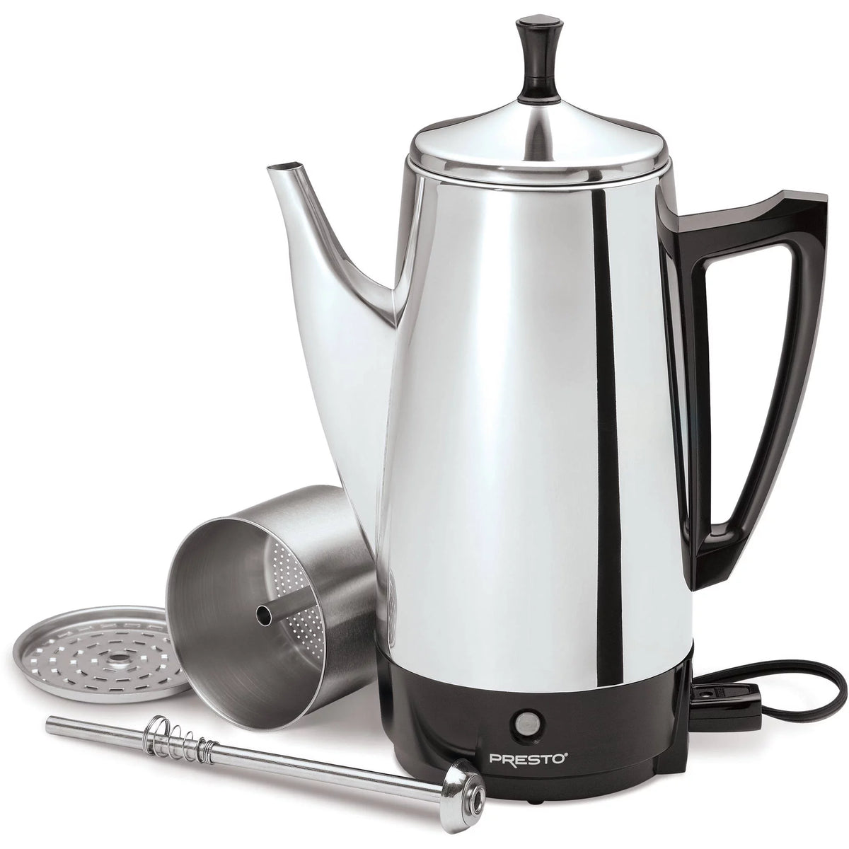 2026 Presto 12 Cup Stainless Steel Coffee Percolator