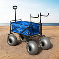 2026 NewBeach cart with 13-inch balloon wheels, chair brackets and pump included