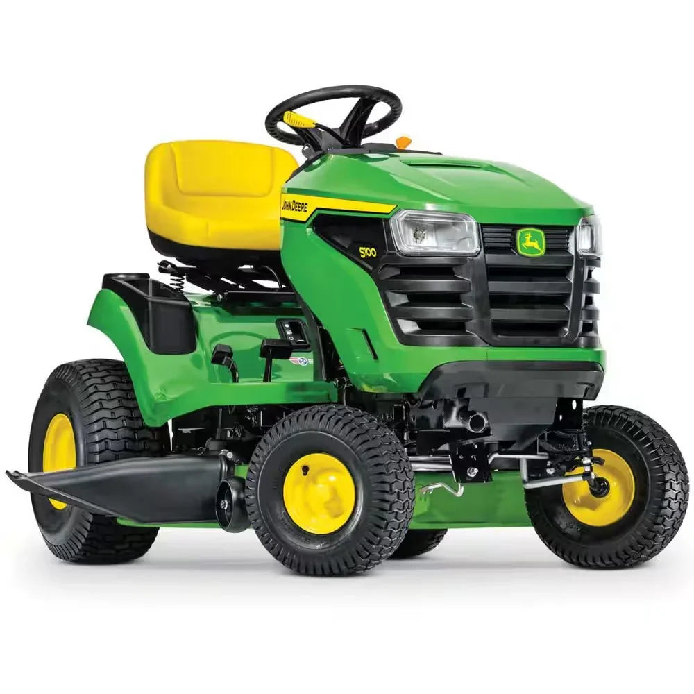 2026 NewJohn Deere S100 ride-on lawnmower, 107 cm (42 inch) cutting width – 17.5 hp petrol hydrostatic drive