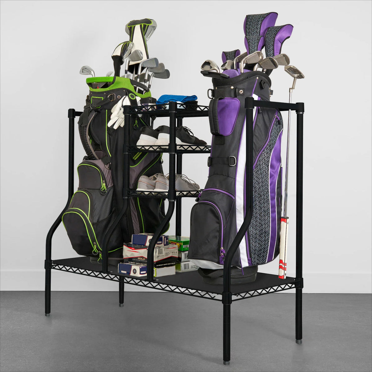 2026 NewSafeRacks Golf Bag and Equipment Storage Rack