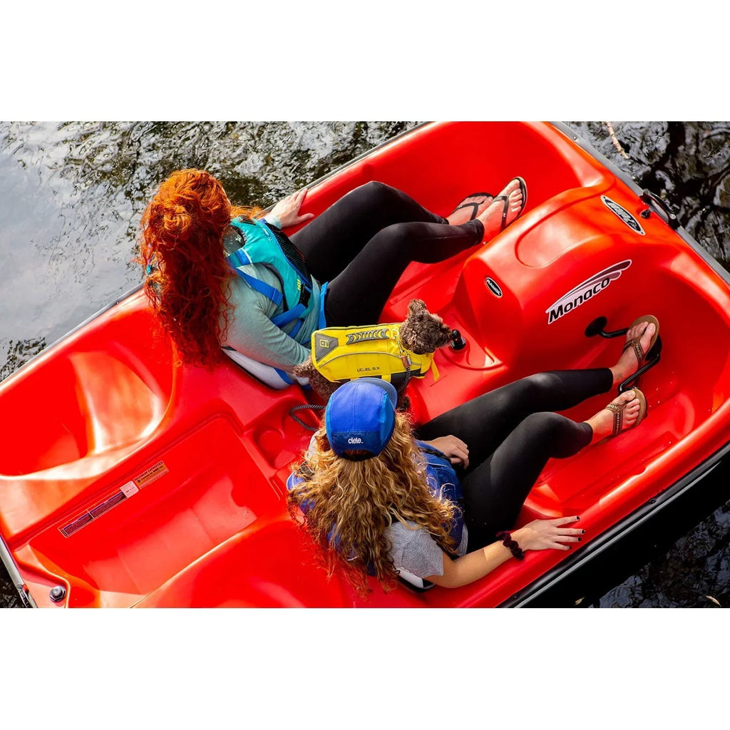 2026 NewPelican Sport - PEDAL BOAT MONACO - Adjustable 5 Seat Pedal Boat, Red/White