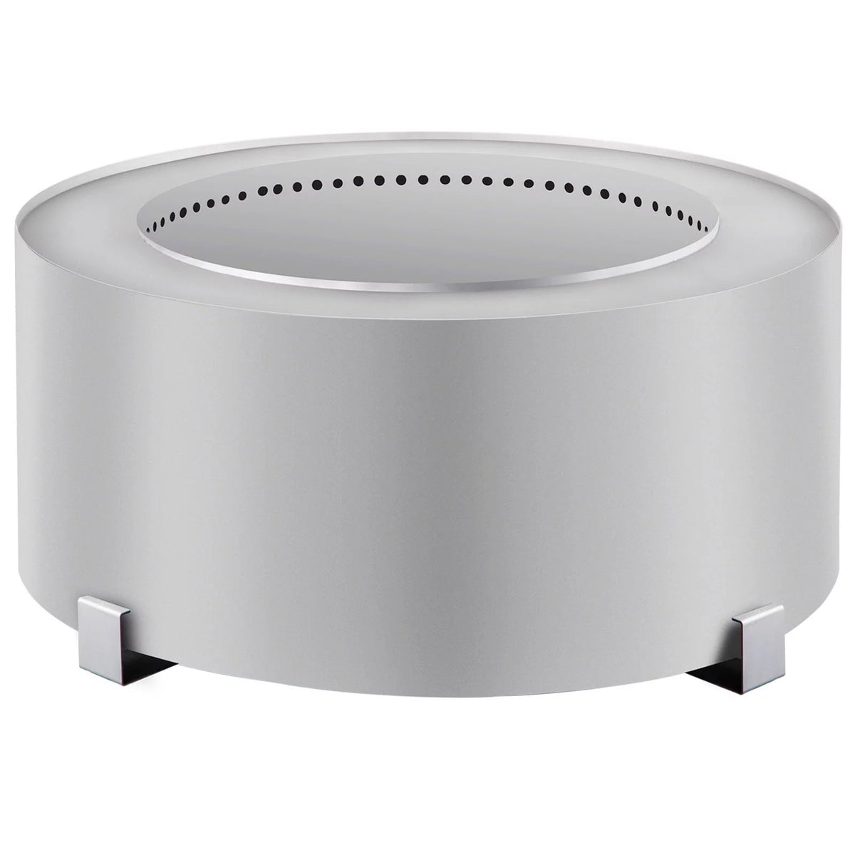 2026 Smokeless Fire Pit, Stainless Steel Stove Bonfire, 27.6 inch Diameter Wood Burning Fire Pit