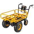 2026 40V Battery Powered Material Handling Dumper Wheelbarrow Motorised Electric, 300kg Capacity