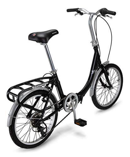 2026 Schwinn Loop Adult Folding Bike for Men and Women, 20-inch Wheels, 7-Speed Drivetrain