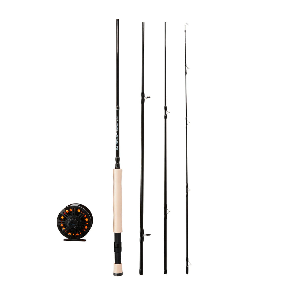 2026 NewCortland Fairplay 8' Fly Fishing Combo, 5/6 Weight, 4 Piece, 607637
