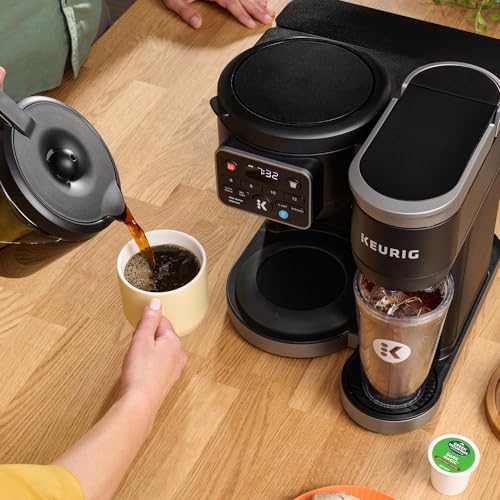 2026 K-Duo Hot & Iced Single Serve & Carafe Coffee Maker, MultiStream Technology, 72oz Reservoir (Gen 2)
