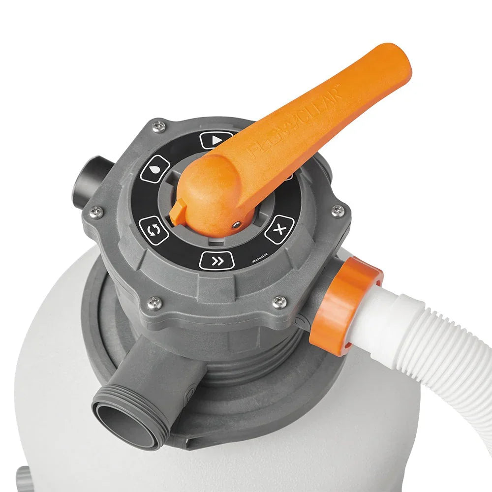 2026 NewBestWay Flowclear 2000 Gallon Large Above Ground Pool Sand Filter Pump(Open Box)💝 Last Day For Clearance