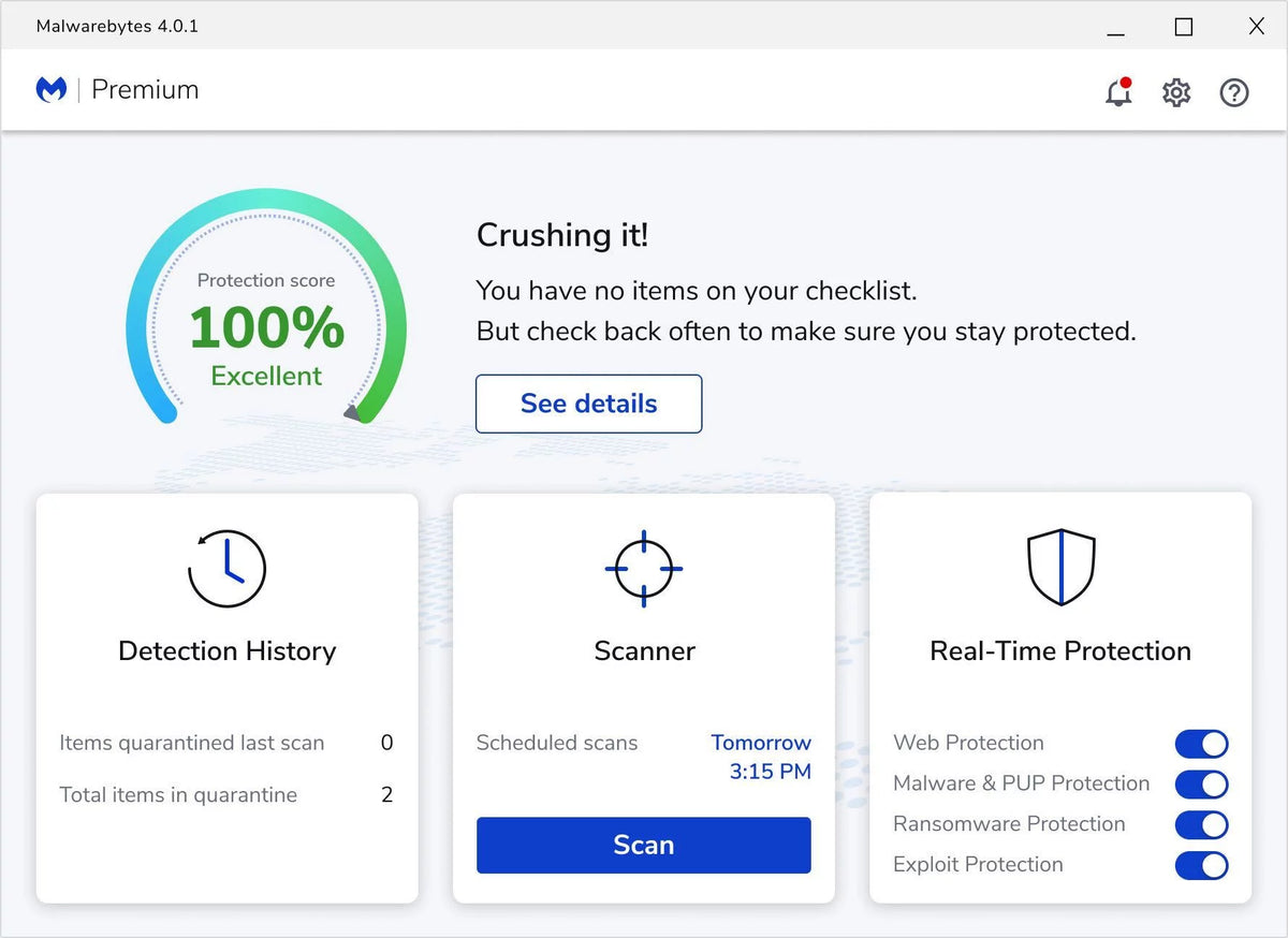2026 Malwarebytes Premium 3-Device 1-Year Subscription [Download]
