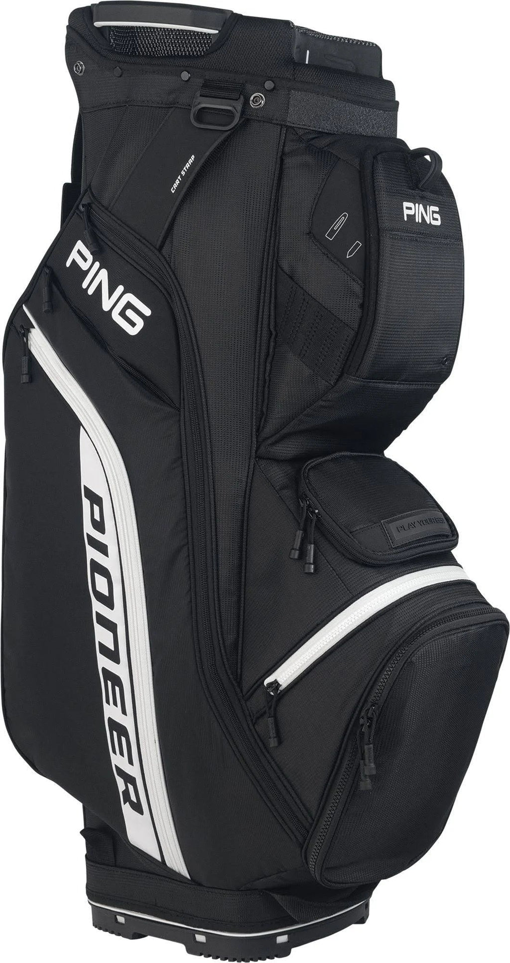 2026 Ping Pioneer Cart Bag - Dark Sea Platinum Buck