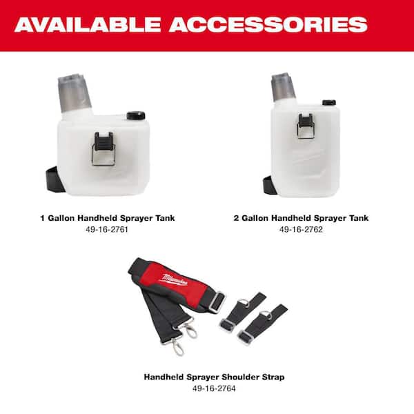 2026 M12 12-Volt 2 Gal. Lithium-Ion Cordless Handheld Sprayer Kit with 2.0 Ah Battery and Charger