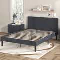 2026 Bed Frame Double Size Mattress Base Upholstered