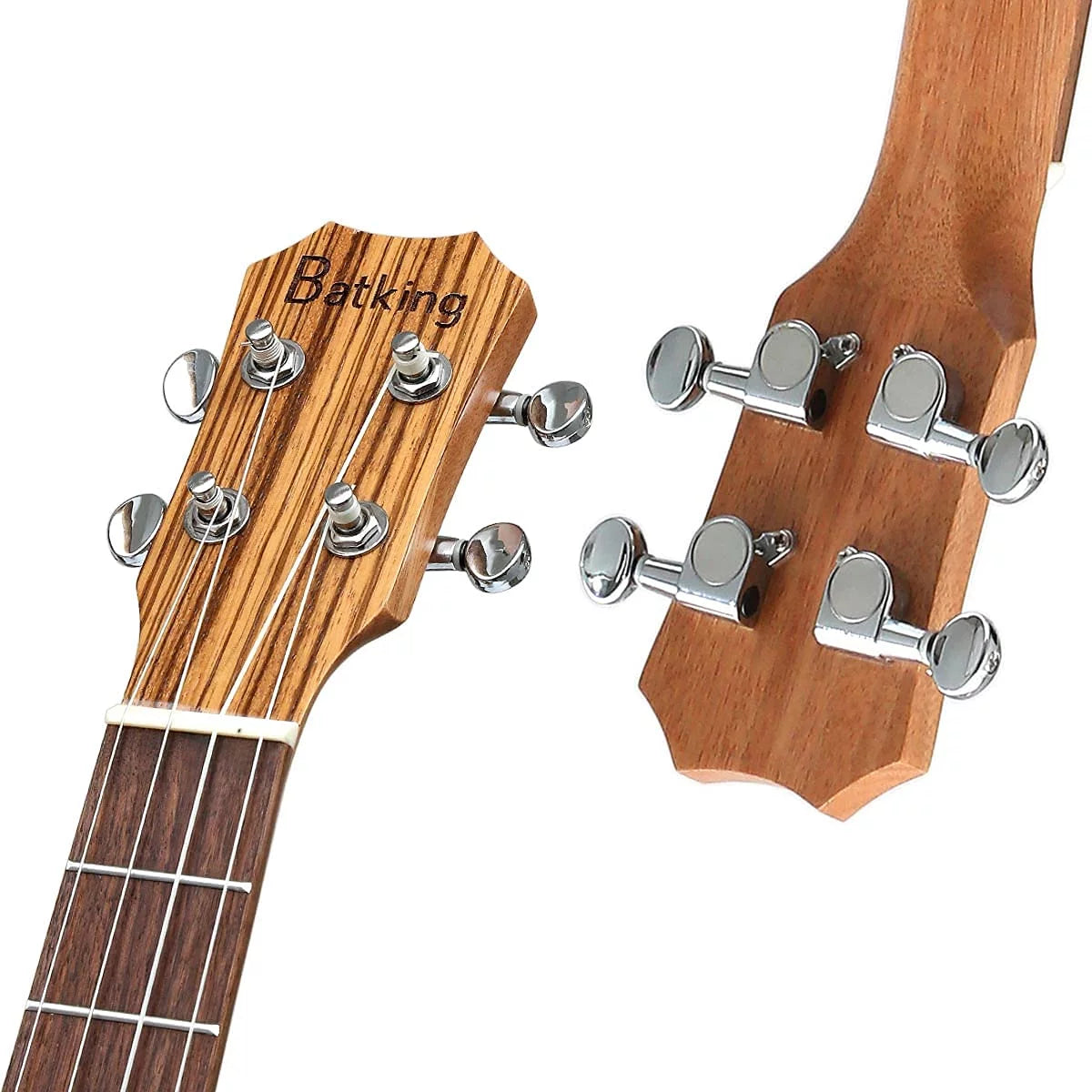 2026 Batking Baritone Ukulele, 30 inch Zebra Acoustic Electric Ukelele with Truss Rod & EQ & Gig Bag