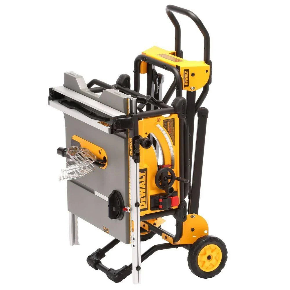 2026 New15 Amp Corded 10-inch Construction Site Table Saw with Rolling Stand DWE7491RS